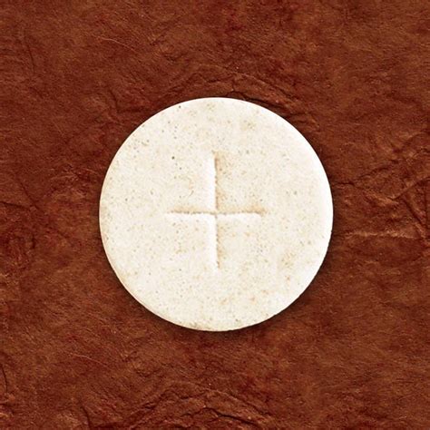 ALTAR BREAD - COMMUNION HOST - 1-3/8 " WHITE — Monk's Church Supply