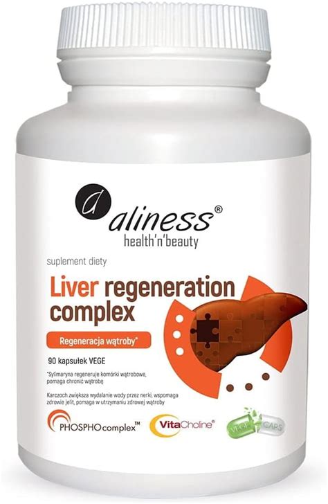 Aliness Liver Regeneration Complex Capsules for Women and Men – Gluten Free Liver Health Formula ...