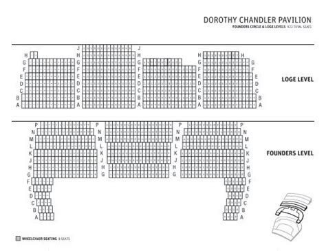 Dorothy Chandler Pavilion Los Angeles Seating Chart | Elcho Table