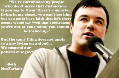 Good quote. Don't agree, but good quote. ☺ | The god delusion, Seth macfarlane, Cover quotes