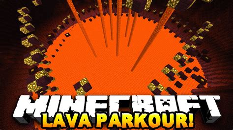 Minecraft LAVA PARKOUR! (Custom Parkour Map!) #1 w/PrestonPlayz ...