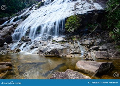 Natural Waterfall at Gunung Stong State Park Kelantan Malaysia Stock Photo - Image of amazing ...