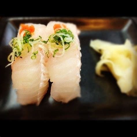 A perfect halibut sushi. | Sushi, Homemade sushi, Sushi lunch