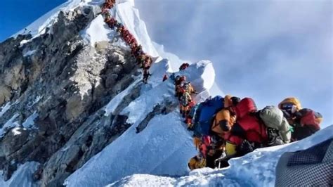 Year-Ender 2023: Mount Everest Welcomes Around 500 New Climbers, Including 40 Indians, 70 Years ...