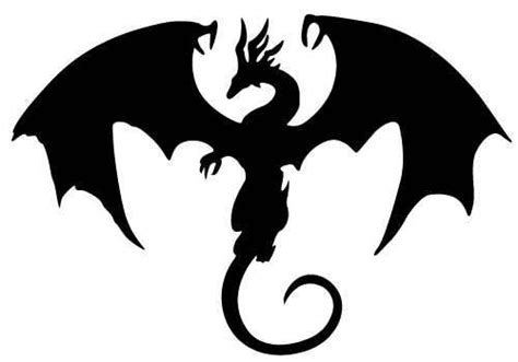 Free Game Of Thrones Dragon Silhouette, Download Free Game Of Thrones Dragon Silhouette png ...