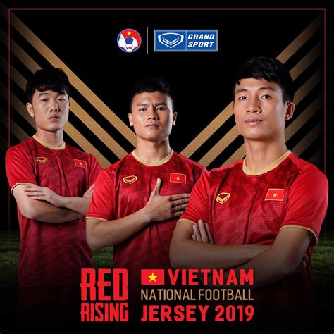 2019 Vietnam National Team Genuine Official Football Soccer Jersey ...