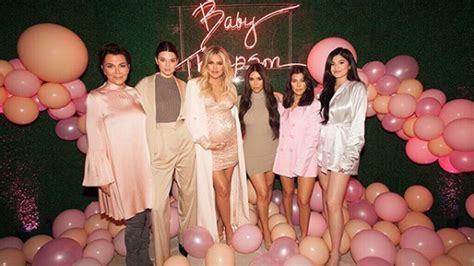 All the photos from Khloe Kardashian's pink-themed baby shower - 9Celebrity