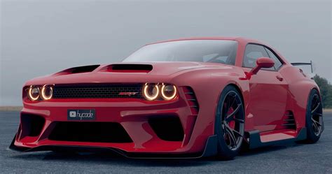 Dodge Challenger Demon Custom Body Kit by Hycade Buy with delivery, installation, affordable ...