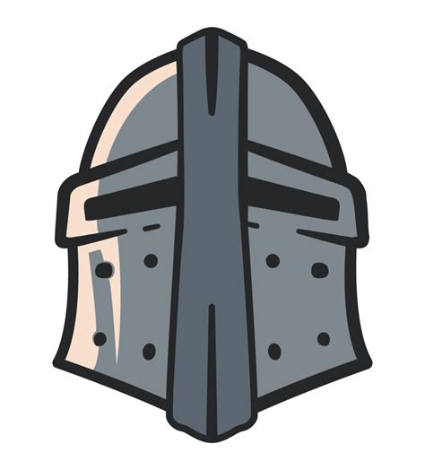 Knight Helm - Crosshatch Studio