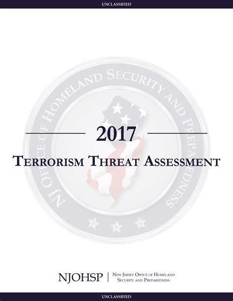 2017 Terrorism Threat Assessment