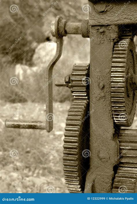 Machine gears stock image. Image of metal, mechanical - 12322999