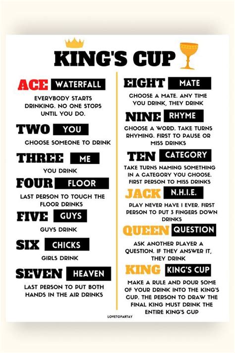 kings cup card game rules - Ethelyn Ramsay