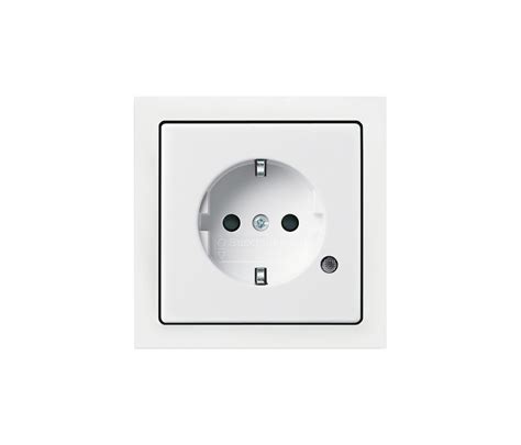 SCHUKO® socket outlet with control light | Architonic