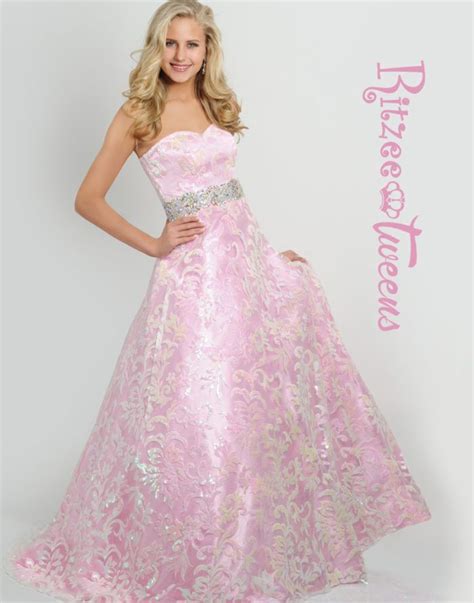 Ritzee Tweens – Ritzee Girls | Strapless dress formal, Plus size ...