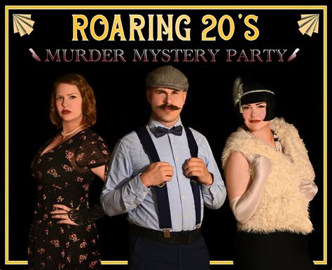 Roaring 20s Murder Mystery Full Party Kit 11-21 Guests - Etsy