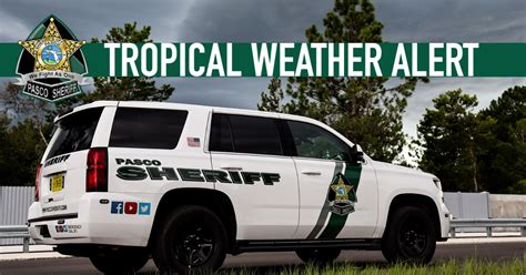 Tropical Weather Alert: Hurricane Idalia - Pasco Sheriff's Office News