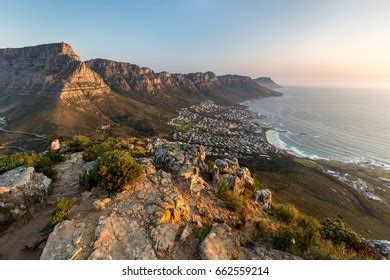 Table Mountain Sunset Stock Photo 662559214 | Shutterstock