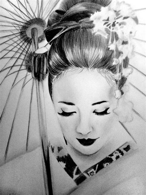 Geisha by IK90 on DeviantArt