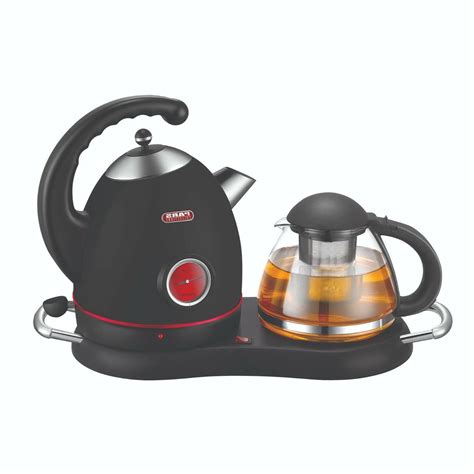 NEW 2018 DESIGN Tea/Coffee Maker, Cordless Electric Stainless