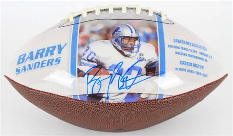 Lot Detail - 2010's Barry Sanders Detroit Lions Signed InkRedible ...