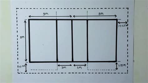 Menggambar Lapangan Bola Voli Beserta Ukurannya - Homecare24
