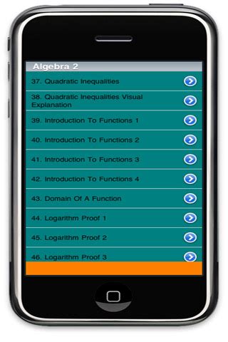 Khan Academy Algebra 2 App for Free - iphone/ipad/ipod touch