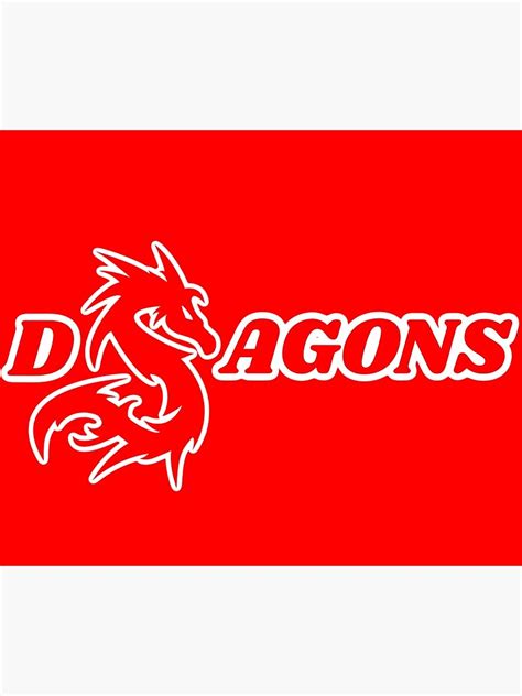 "St George Illawarra Dragons!" Art Print by BKRsport | Redbubble