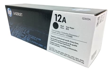 HP Q2612A (12A) Black Toner Cartridge | GM Supplies