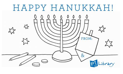 Hanukkah Cards Printable - Printable Word Searches