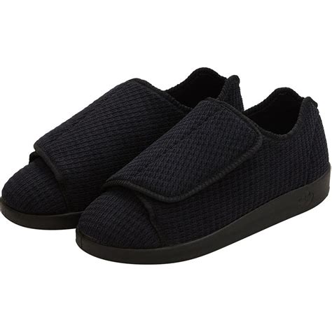 Silvert's - Silverts Men Extra Extra Wide Slippers, 7, Black - Walmart.com - Walmart.com