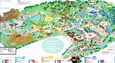 Hersheypark - 2007 Park Map