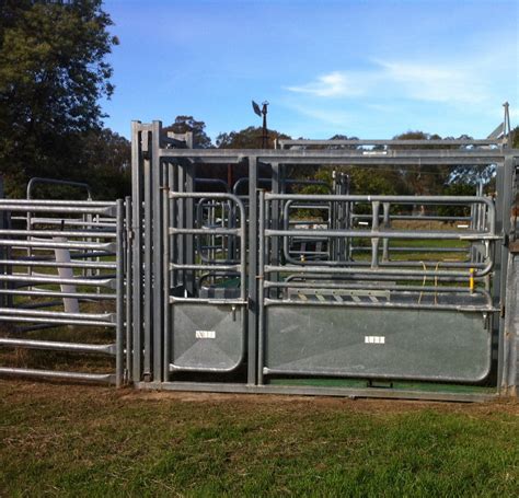 Cattle yard | Livestock Equipment - Cattle Crush and Handlers For