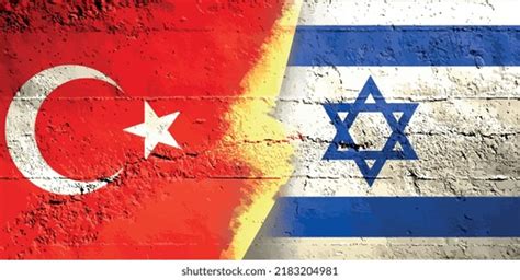 Turkey Israel Conflict Dispute Between Turkey Stock Vector (Royalty ...