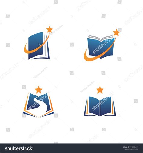 Education Logo Design Book Logo Design Stock Vector (Royalty Free) 1915182619 | Shutterstock