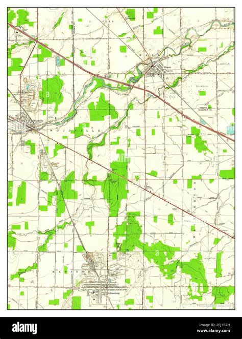 Elmore, Ohio, map 1959, 1:24000, United States of America by Timeless ...