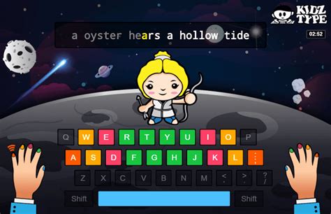 KidzType: Free Online Typing Games for Kids