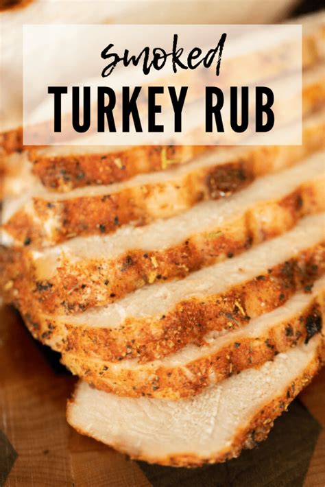 This Smoked Turkey Rub is the perfect combination of BBQ flavors and herbs. It was created ...