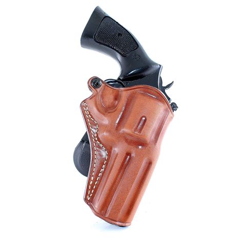 Leather Paddle Holster Fits Colt Pyhton 357 Revolver 3" Barrel #1303 ...