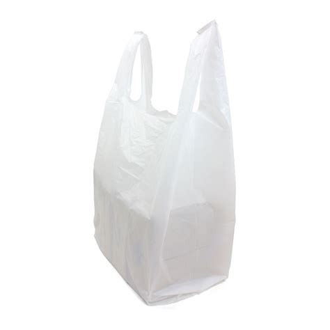 White Plastic Carrier Bag