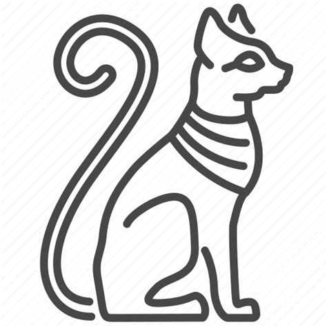 Ancient, cat, egypt, egyptian, mau icon - Download on Iconfinder