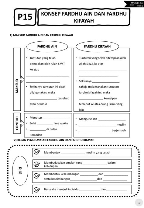 Konsep Fardhu Ain Dan Fardhu Kifayah Worksheet Live, 50% OFF