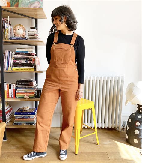 OVERALLS! Practical with a Touch of Gold: Kwik Sew 3897 aka K3897 — BURIED DIAMOND