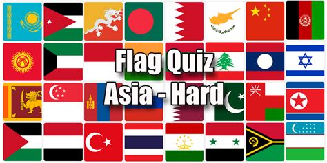 Geography Game: Flags of Asia - Hard Quiz - Quizagogo