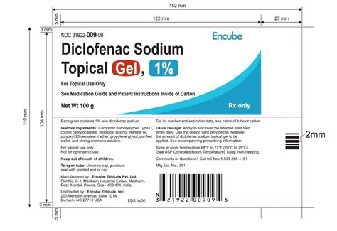 DailyMed - DICLOFENAC SODIUM- diclofenac sodium topical gel, 1%, gel