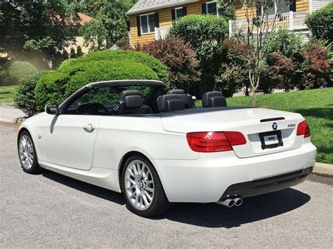 2013 BMW 3-SERIES 328I M SPORT CONVERTIBLE 37240 Miles WHITE CONVERTIBLE 3L INLI