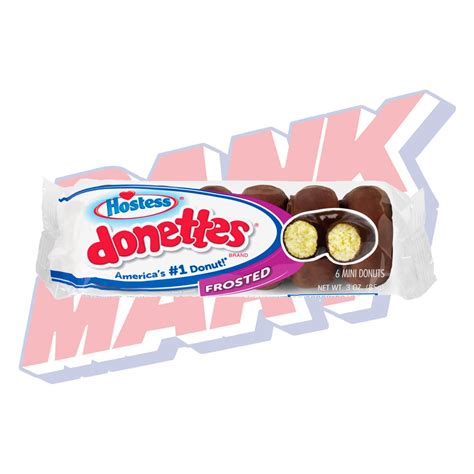 Hostess Chocolate Frosted Donettes 6pk - 3oz - DANK MART