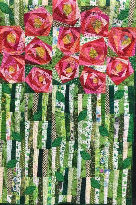 love the wonky flowers! | Quilts, Patchwork quilt patterns, The quilt show