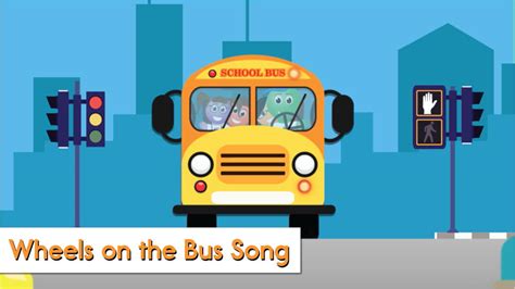 Wheels on the Bus Song (Animated Music Video) - Have Fun Teaching