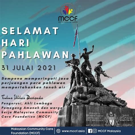 Selamat Hari Pahlawan 2021 – Malaysian Community Care Foundation