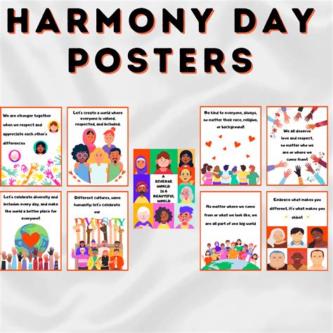 Harmony Day Posters, Harmony week Posters, Harmony Day art, Display ...